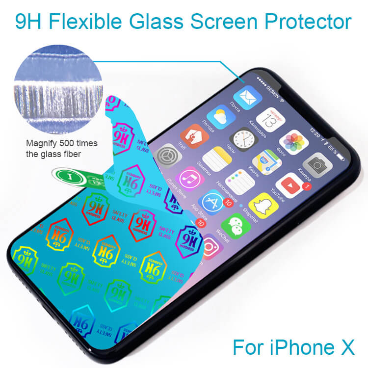 9h nano flexible glass