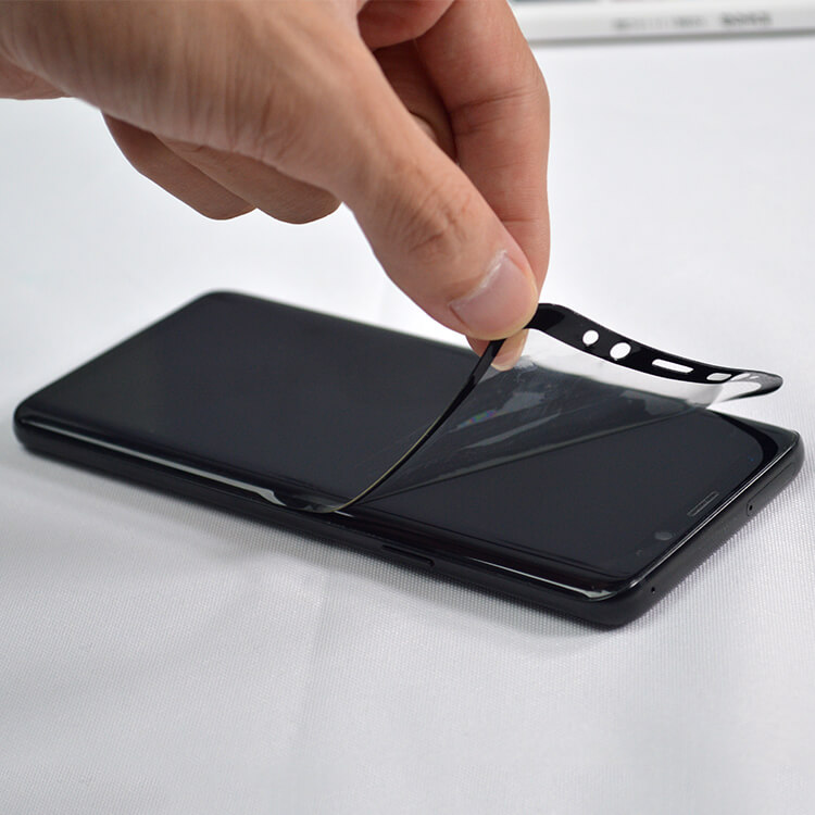 full glue adhesive flexible glass screen protector