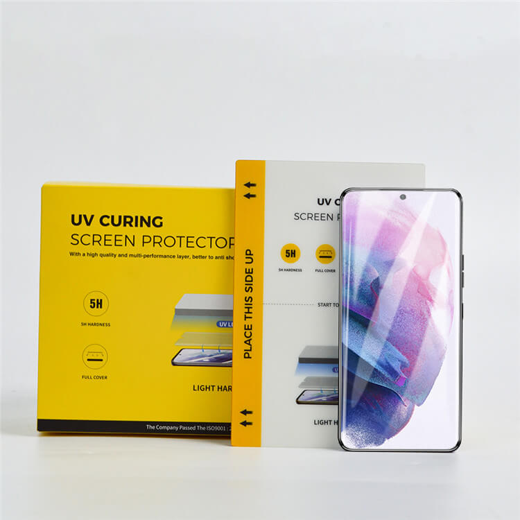 uv curing screen protector